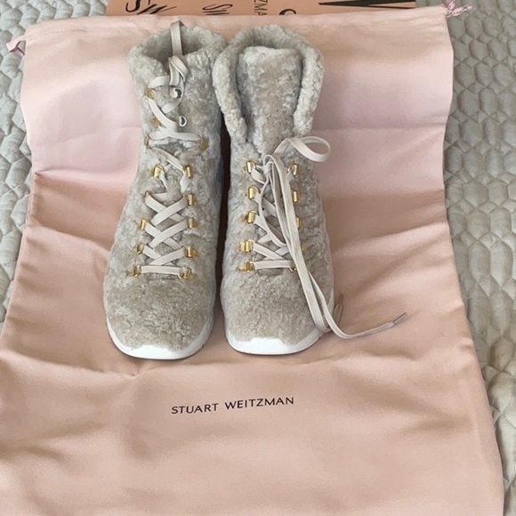 Stuart Weitzman shearling boots - Picture 4 of 4
